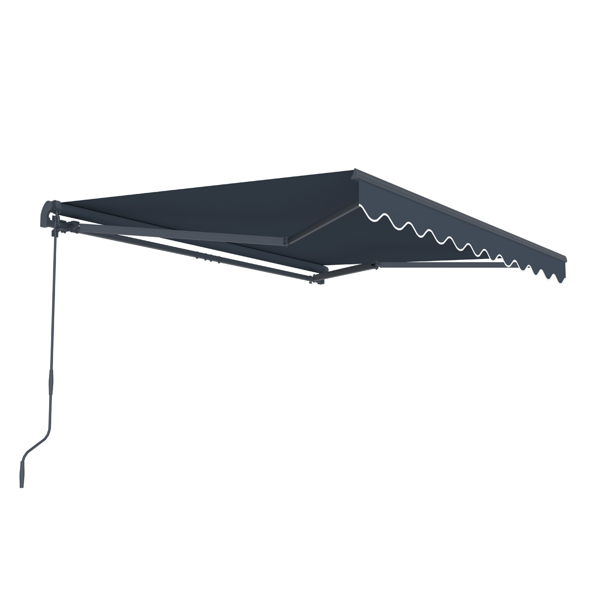Lykke Markīze 2,95x2,5 m, tumši pelēka