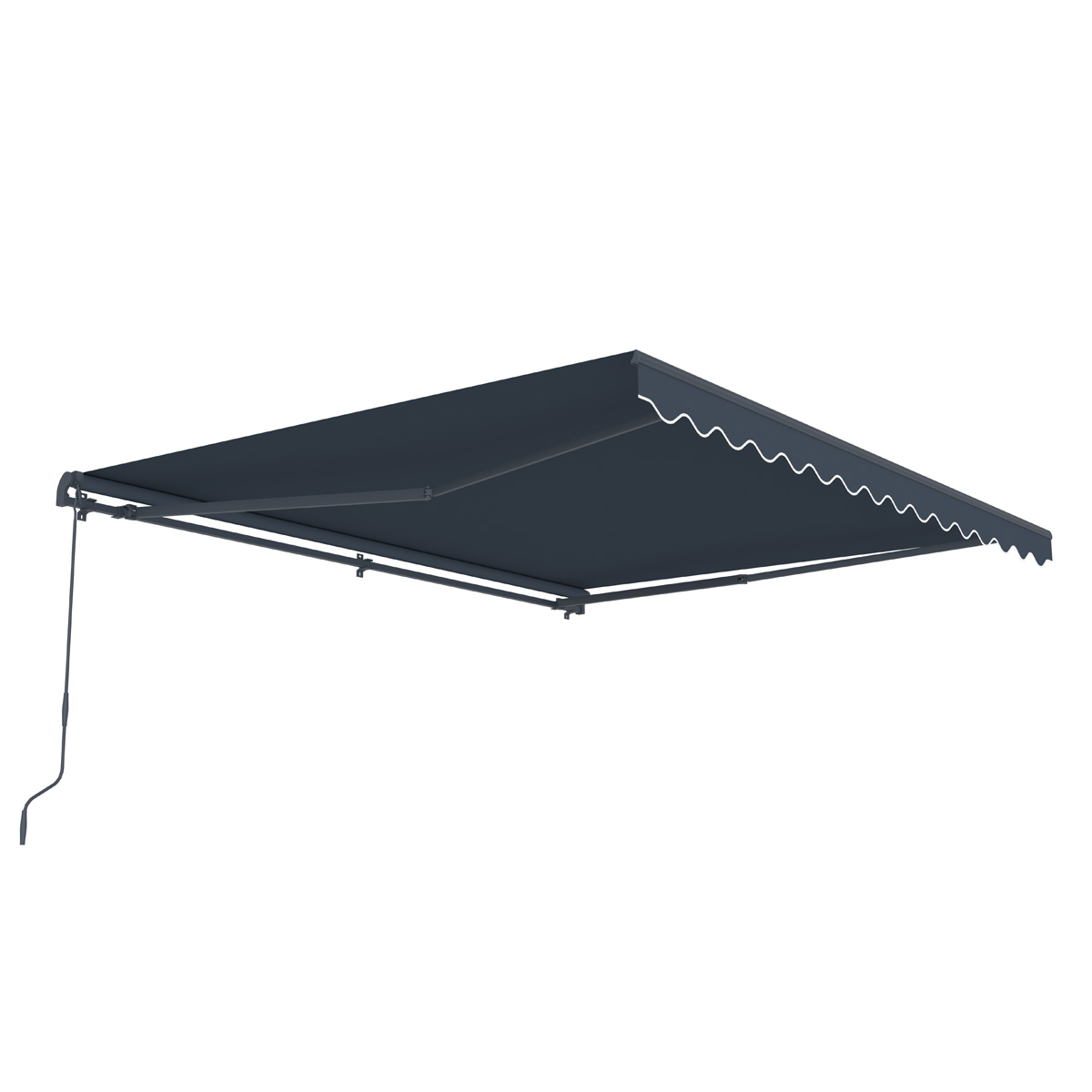 Lykke Markīze 3,95x3 m, tumši pelēka