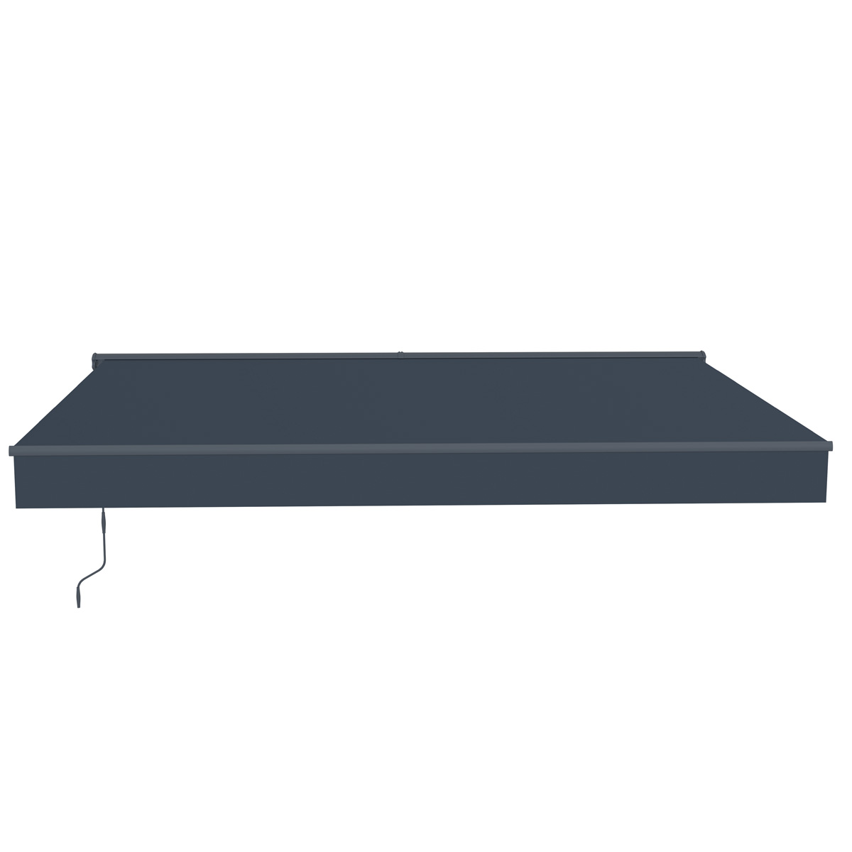 Lykke Half-Cassette Awning 3,95x3 m motorized, dark grey
