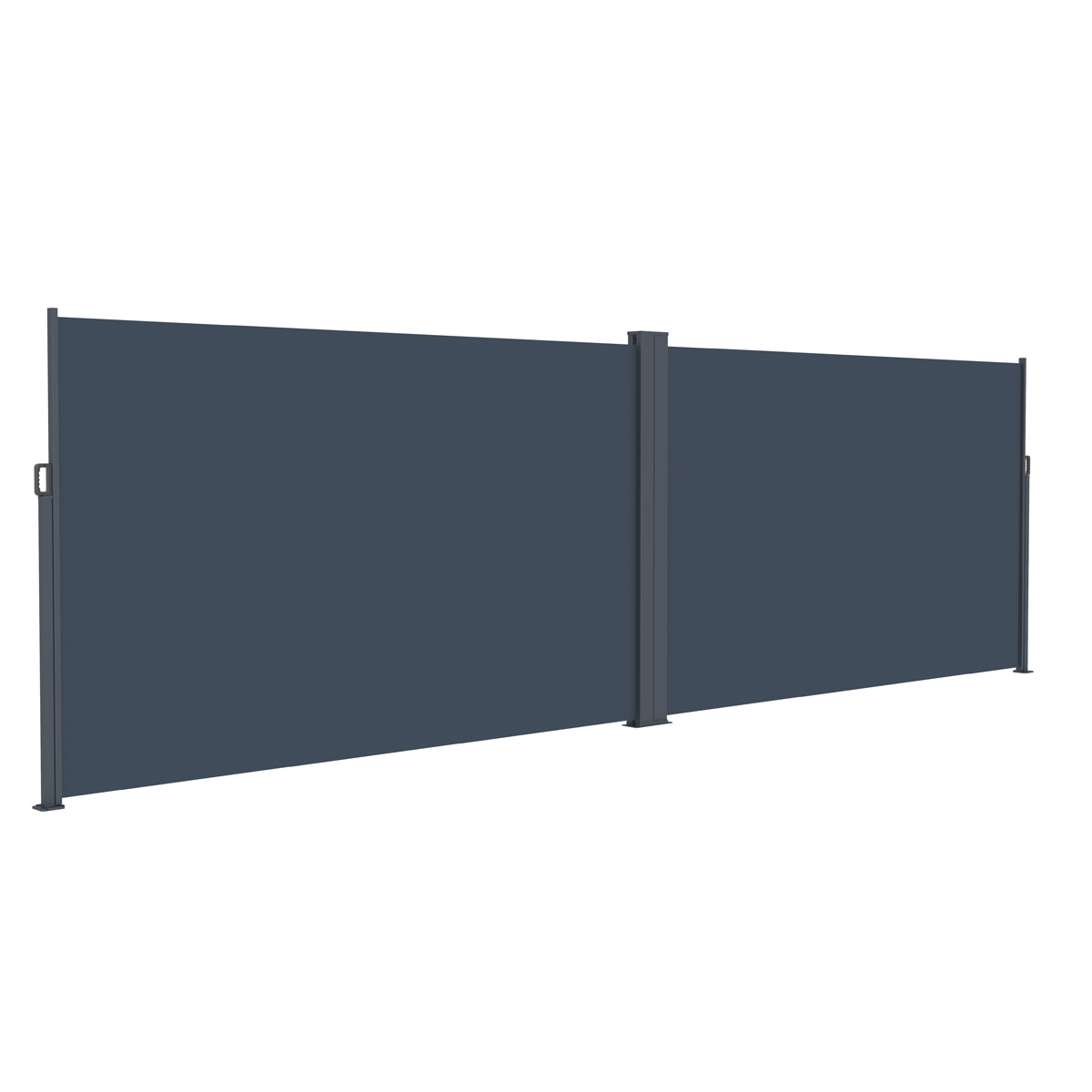Lykke Sidomarkis 1,8x3 m(x2) dubbel, mörkgrå