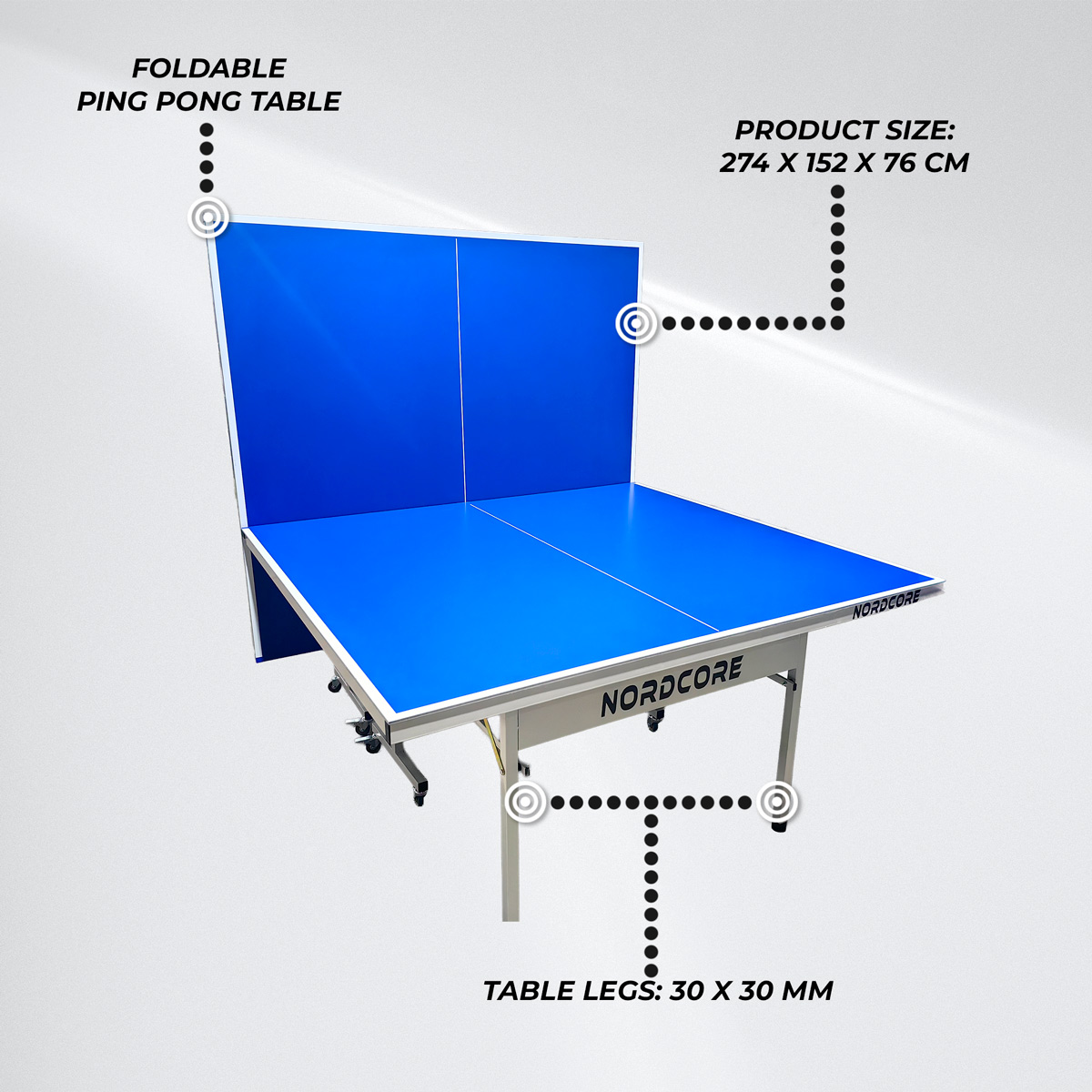 Nordcore Ping Pong Table Outdoor Premium