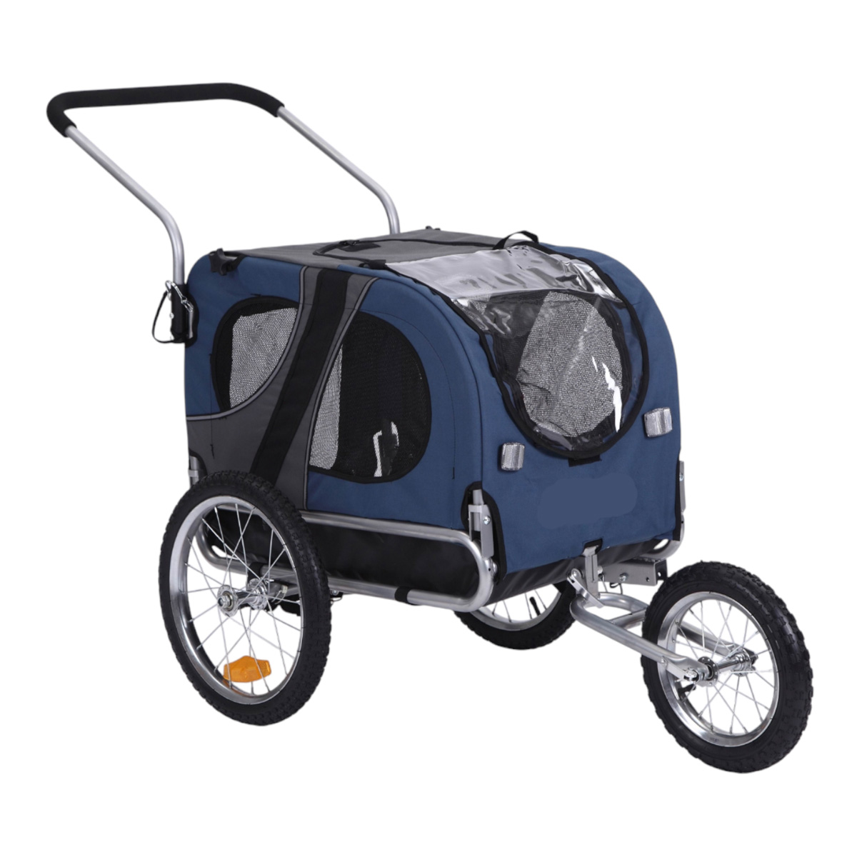 Trekker suņu velo piekabe 2-IN-1