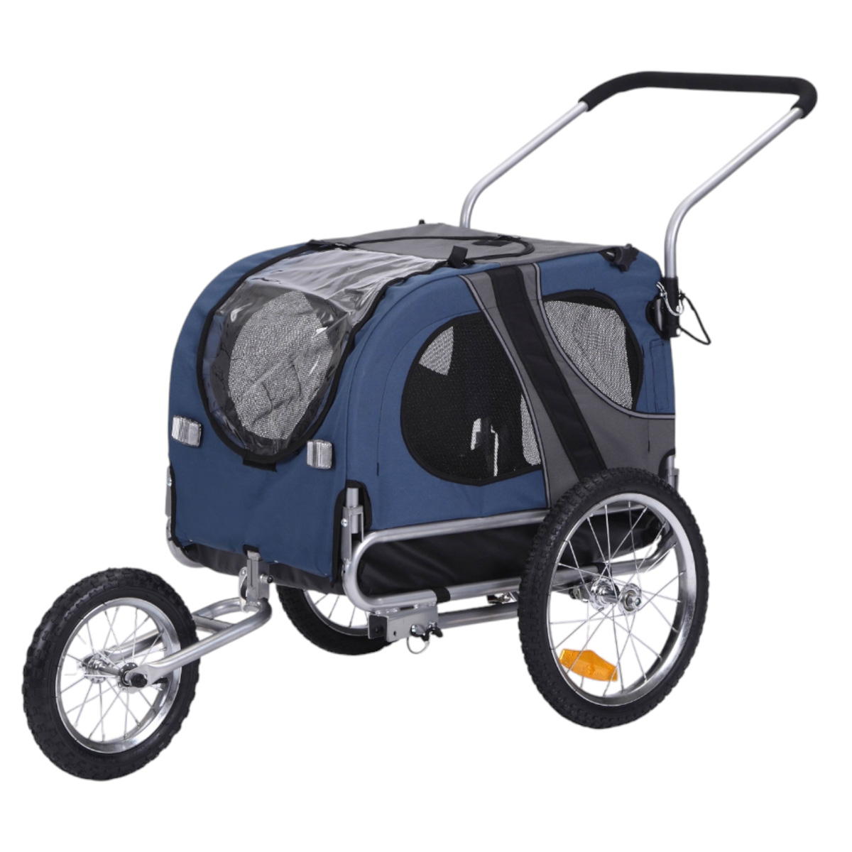 Trekker suņu velo piekabe 2-IN-1