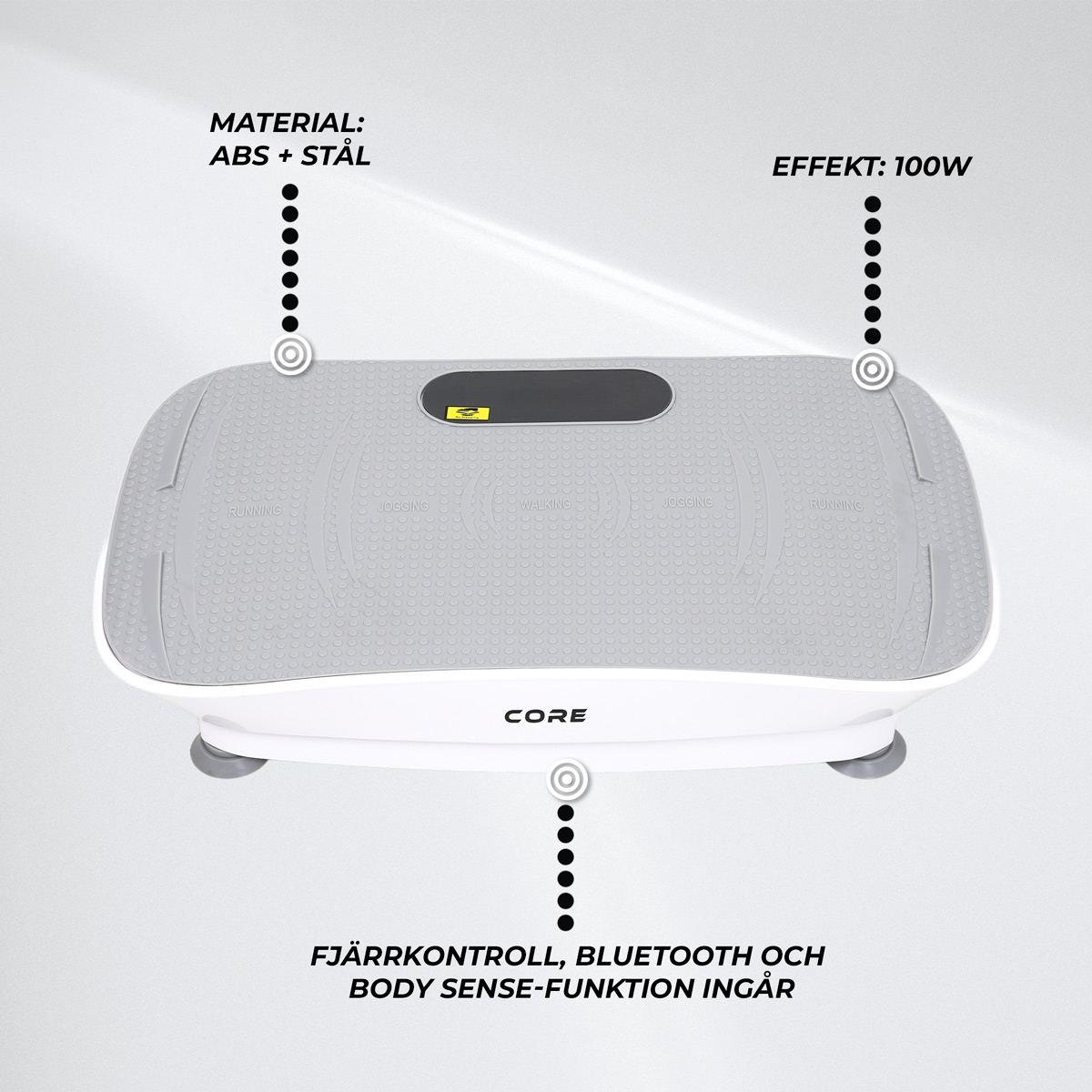 Nordcore Vibrationsplatta Core 3000