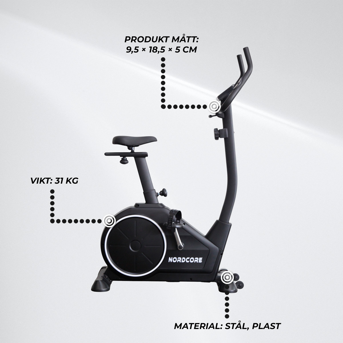 Nordcore Motionscykel 700