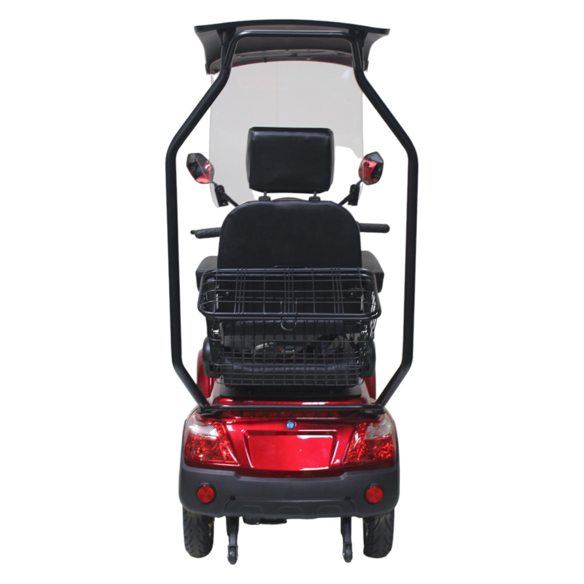 Arvo Seniorenmobil mit Verdeck P600 Rot