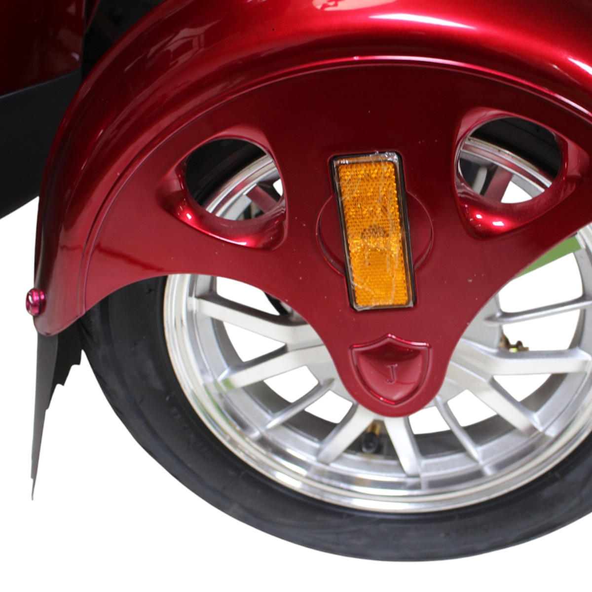 Arvo Mobility Scooter with Canopy P600 Red