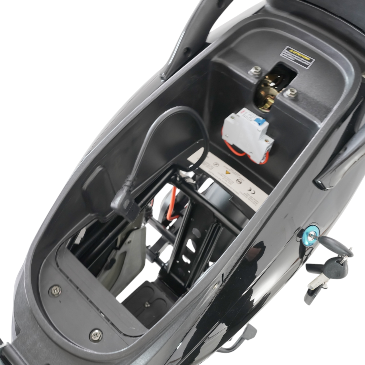 Swoop Elektroroller City Schwarz