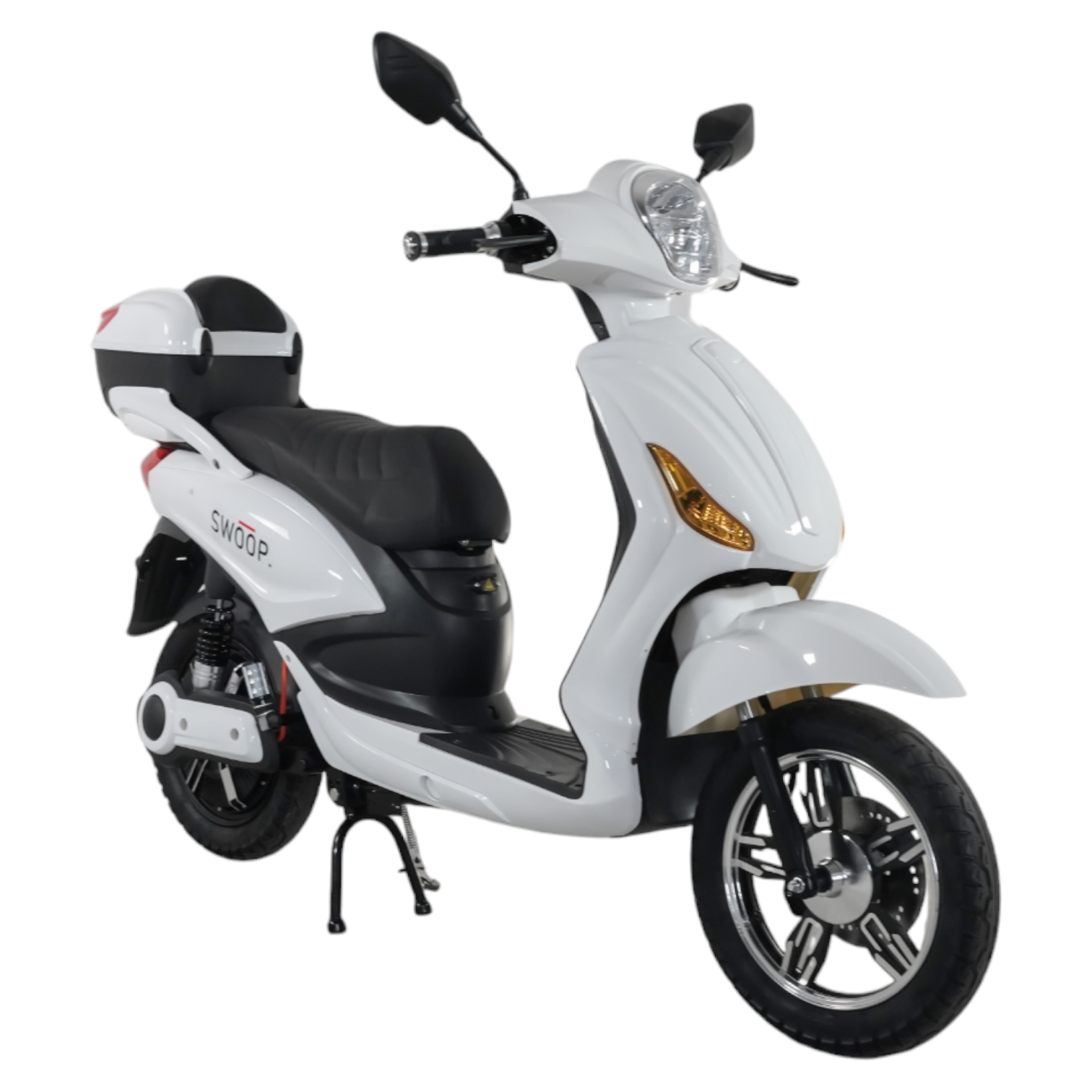 Swoop Elektriskais Motorolleris City White