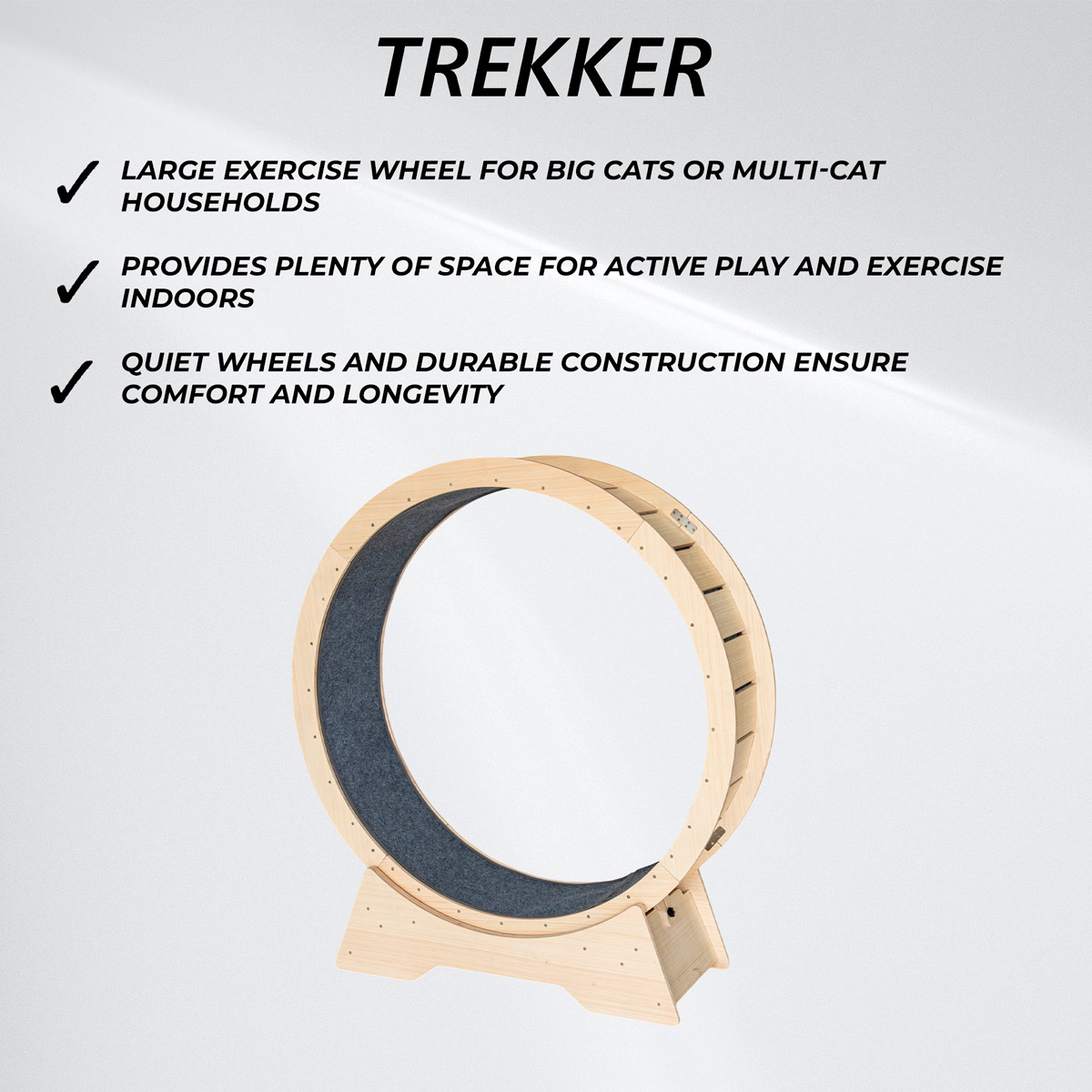 Trekker Cat Treadmill XL 110x36x122cm