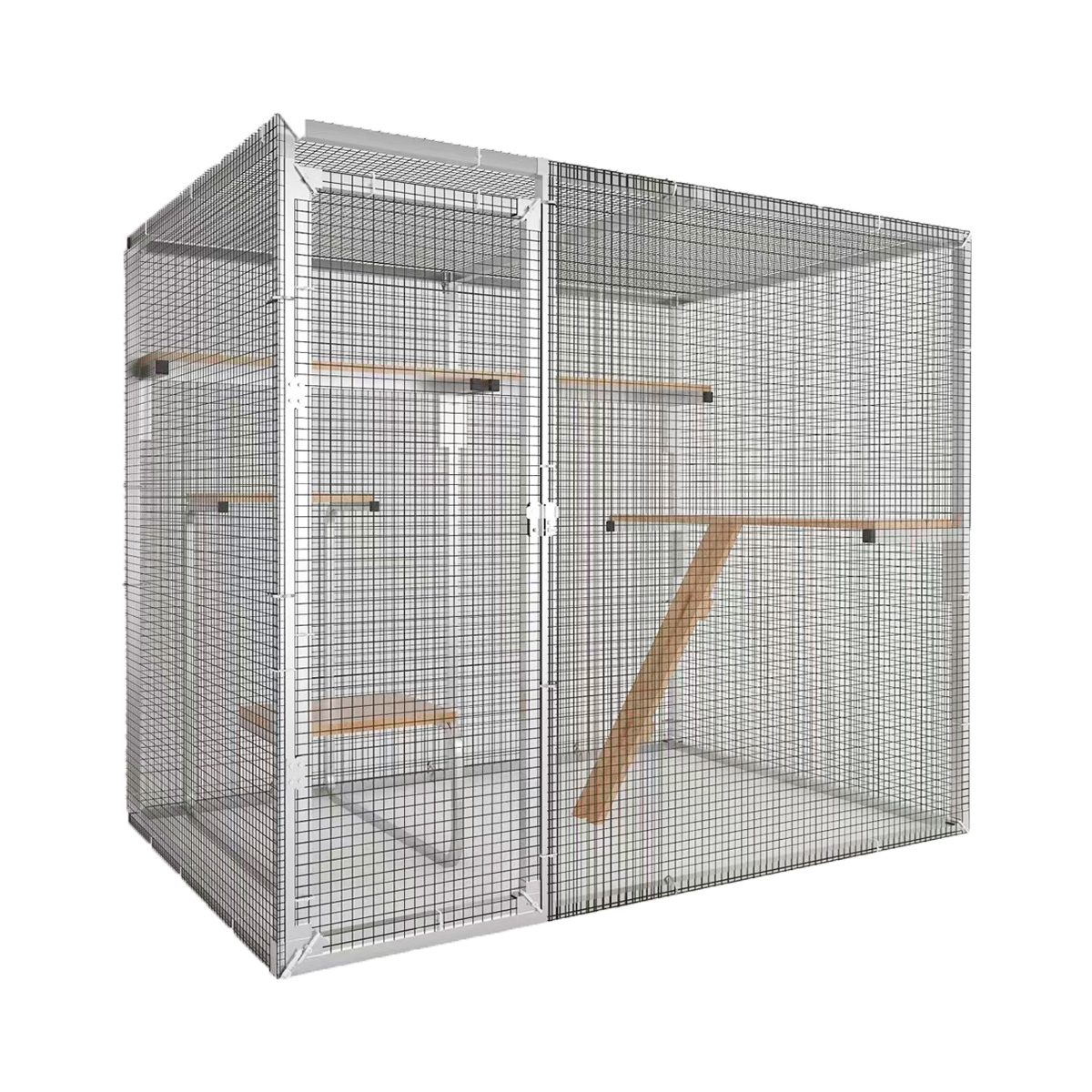 Trekker āra kaķu voljērs 2,5x1,5x1,95m