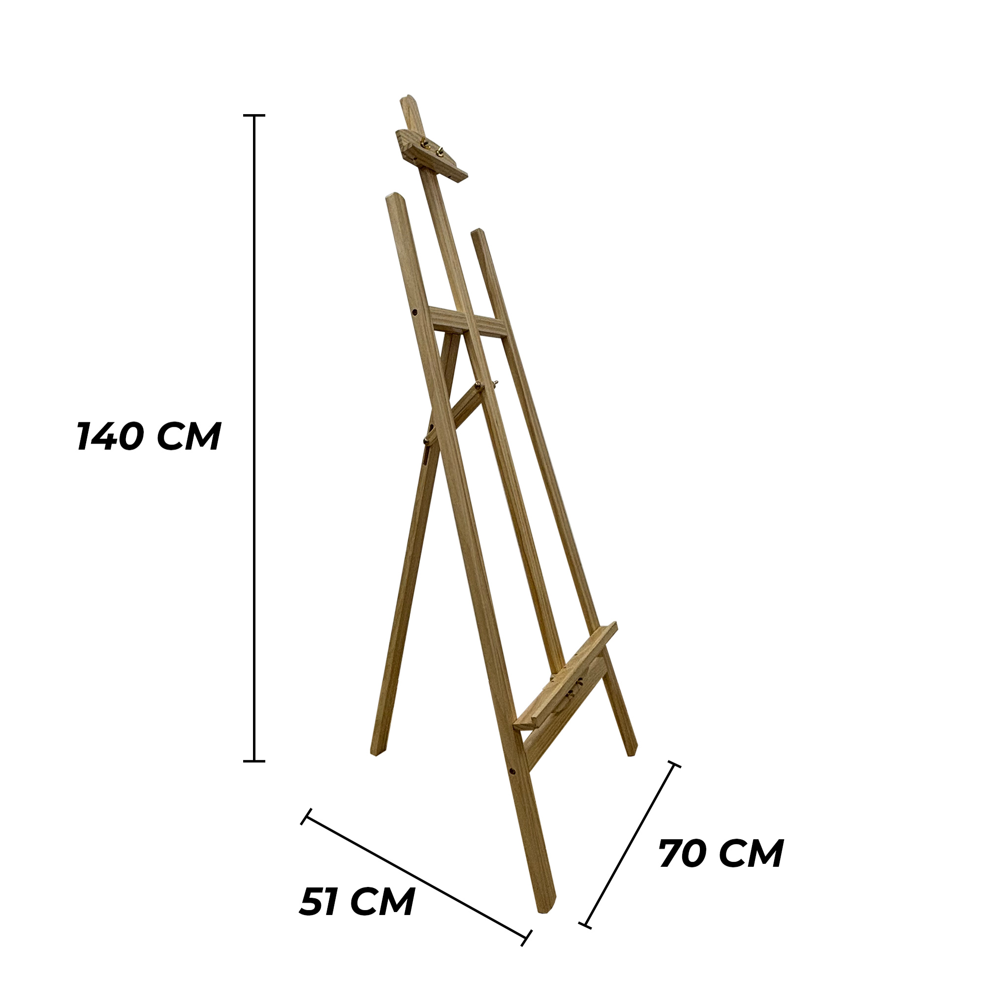 Lykke Easel 140x51x70 cm