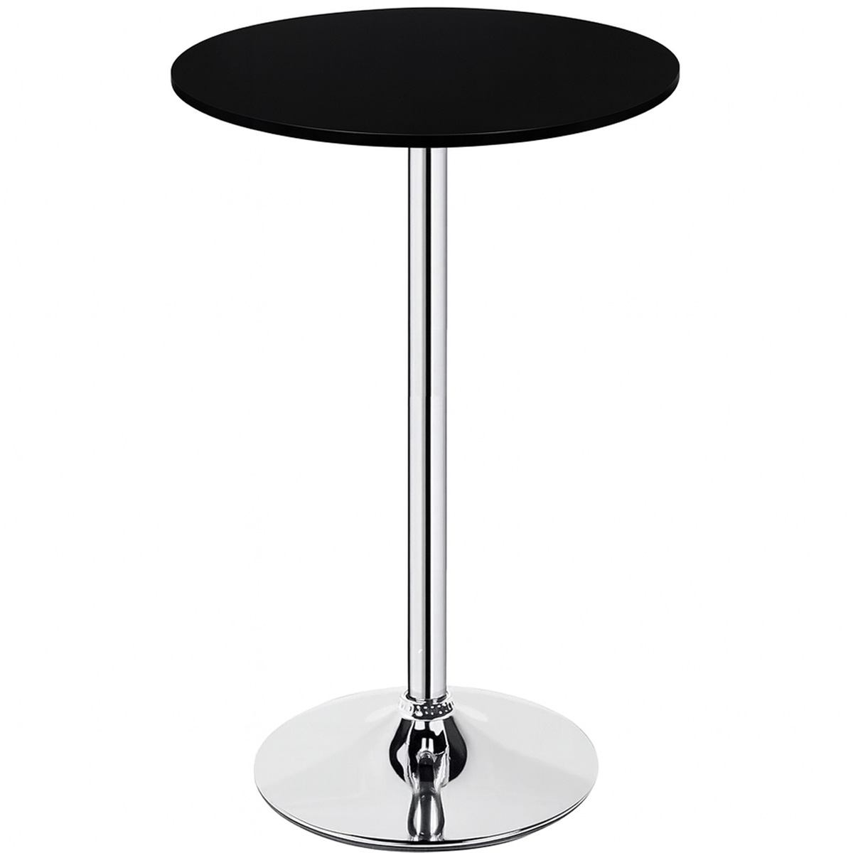 Lykke Table Haute Comfort Noir 60x105cm