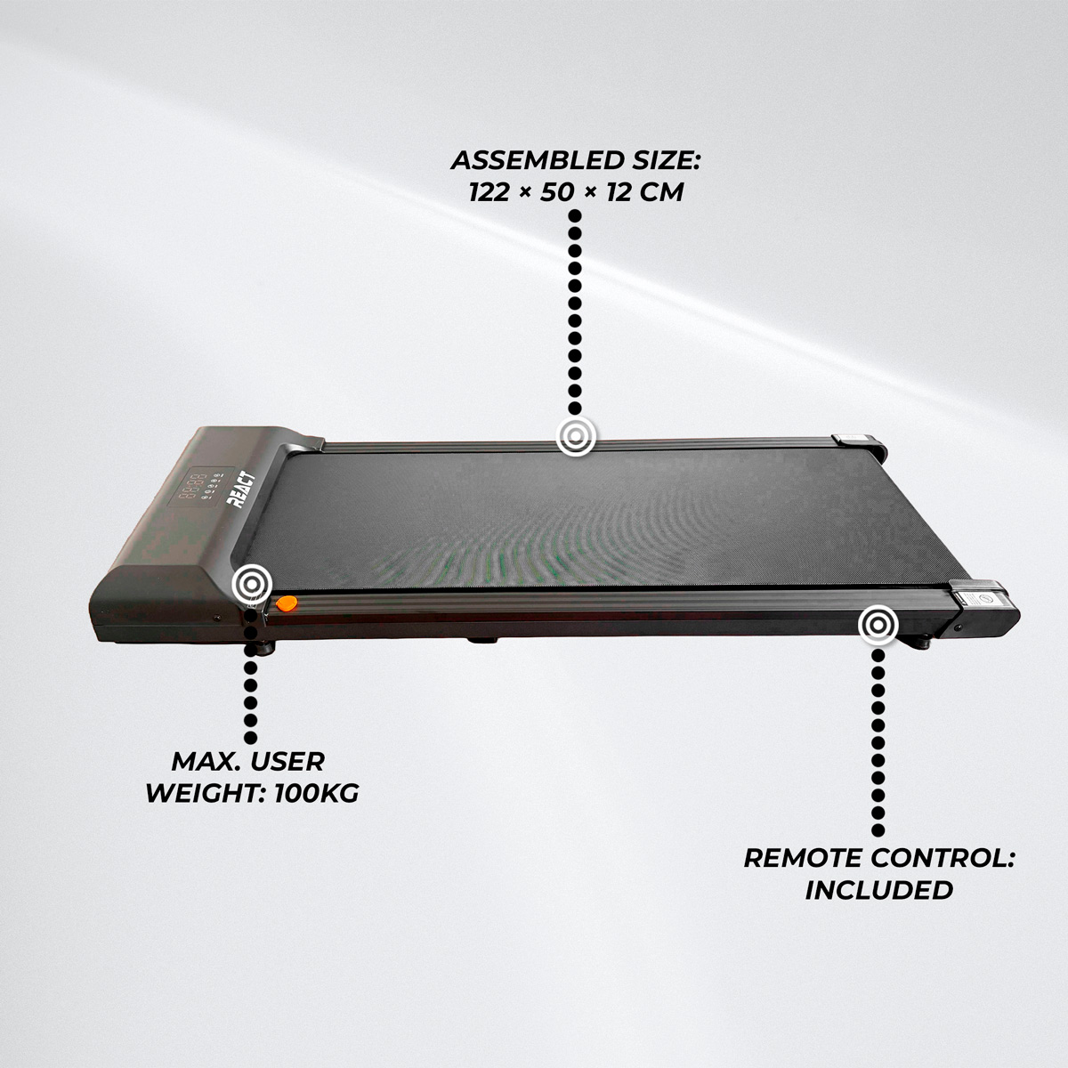 React Under Desk Treadmill 1000