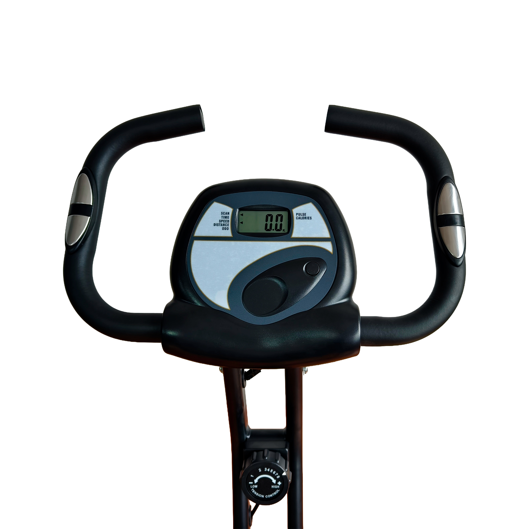 Vélo d'appartement pliable avec dossier React