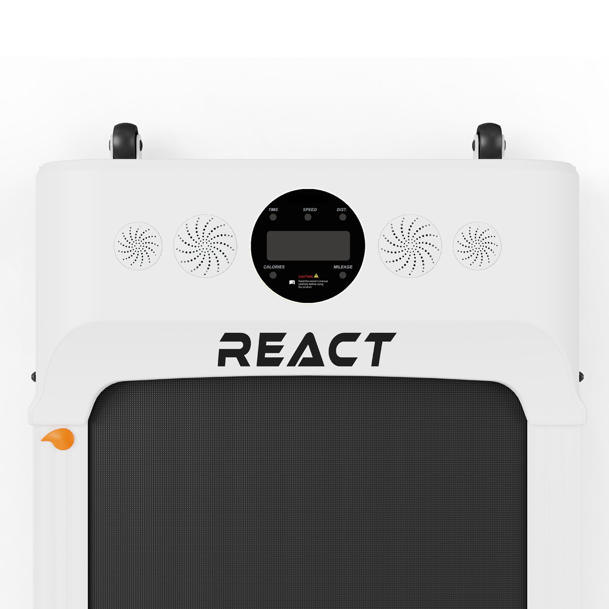 React Under Desk Käimislint 1500 White