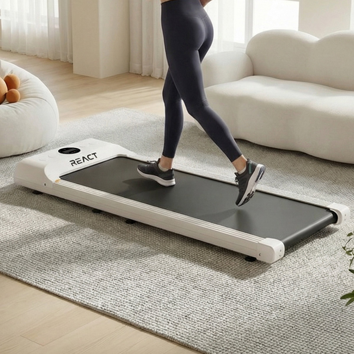 React Under Desk Treadmill 1500 White