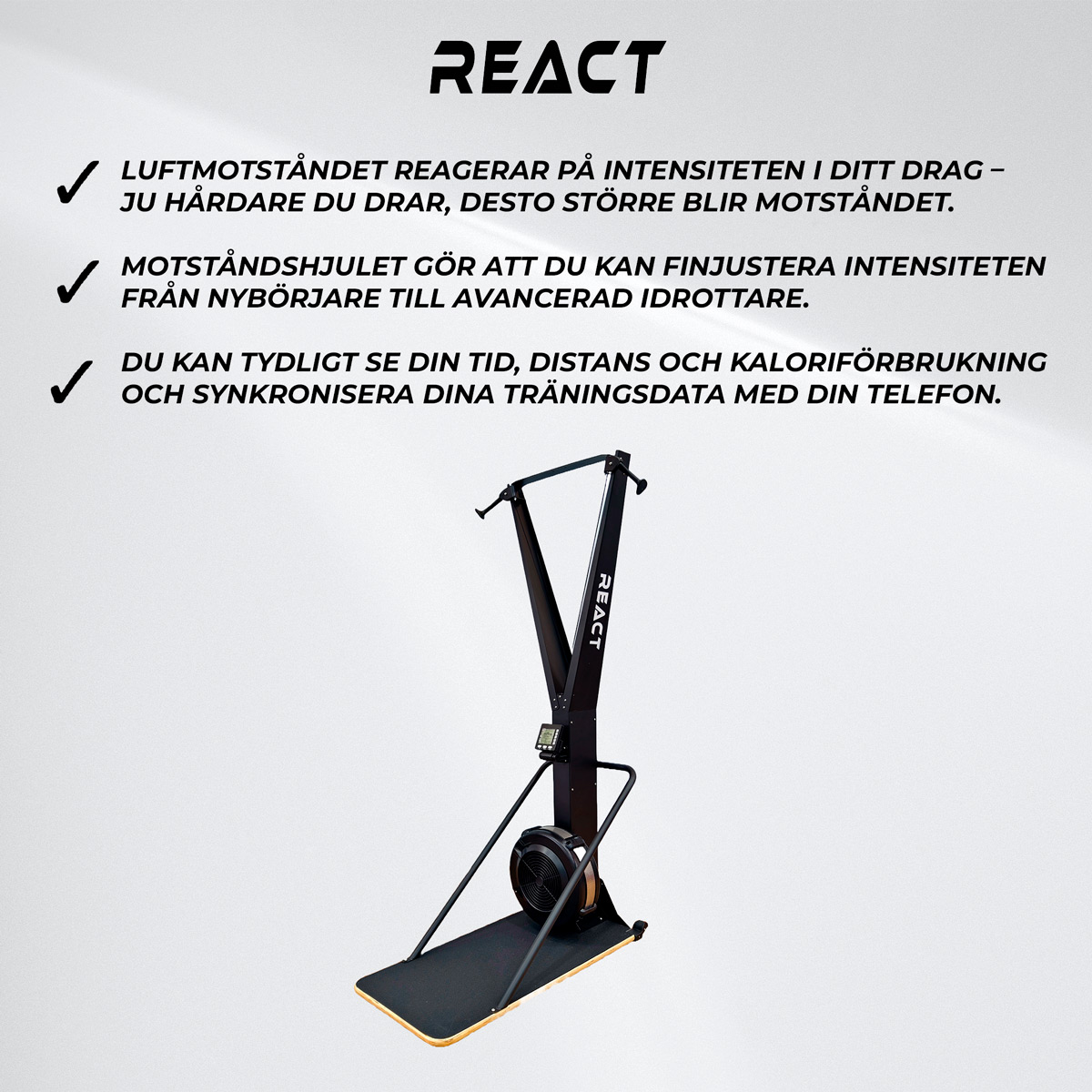 React Stakmaskin Air