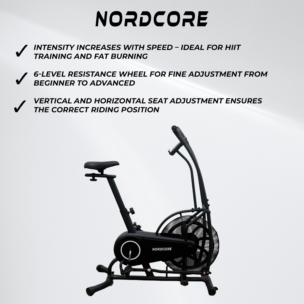 Nordcore Air Bike 300 Air Resistance Bike