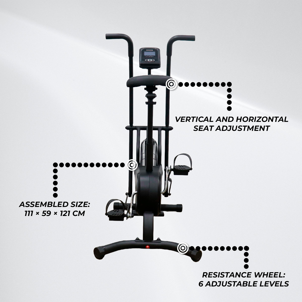 Nordcore Air Bike 300 Air Resistance Bike