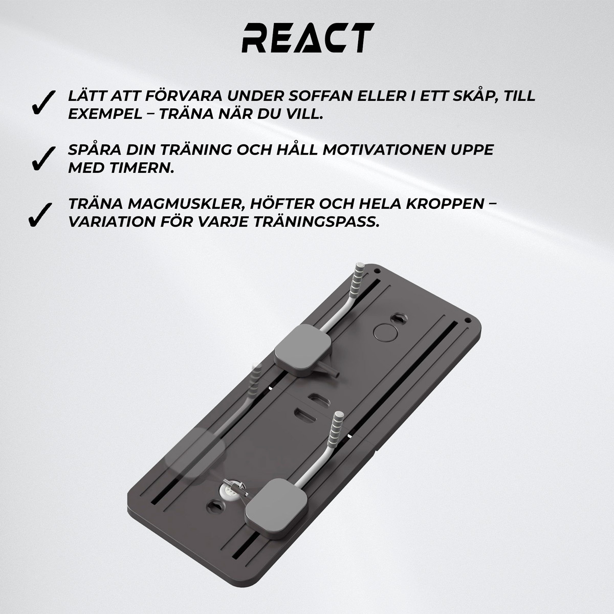 React Pilates Reformer Maskin