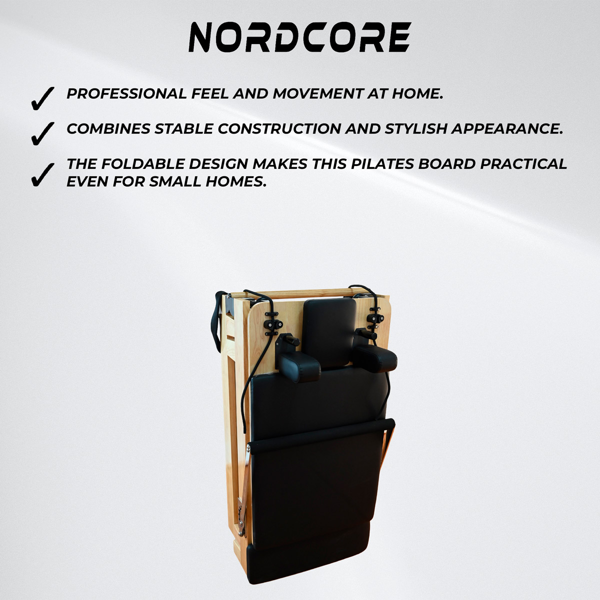 Nordcore Pilates Reformer Pro Foldable