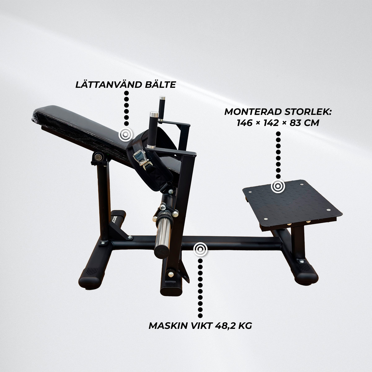 Nordcore Hip Thrust Maskin