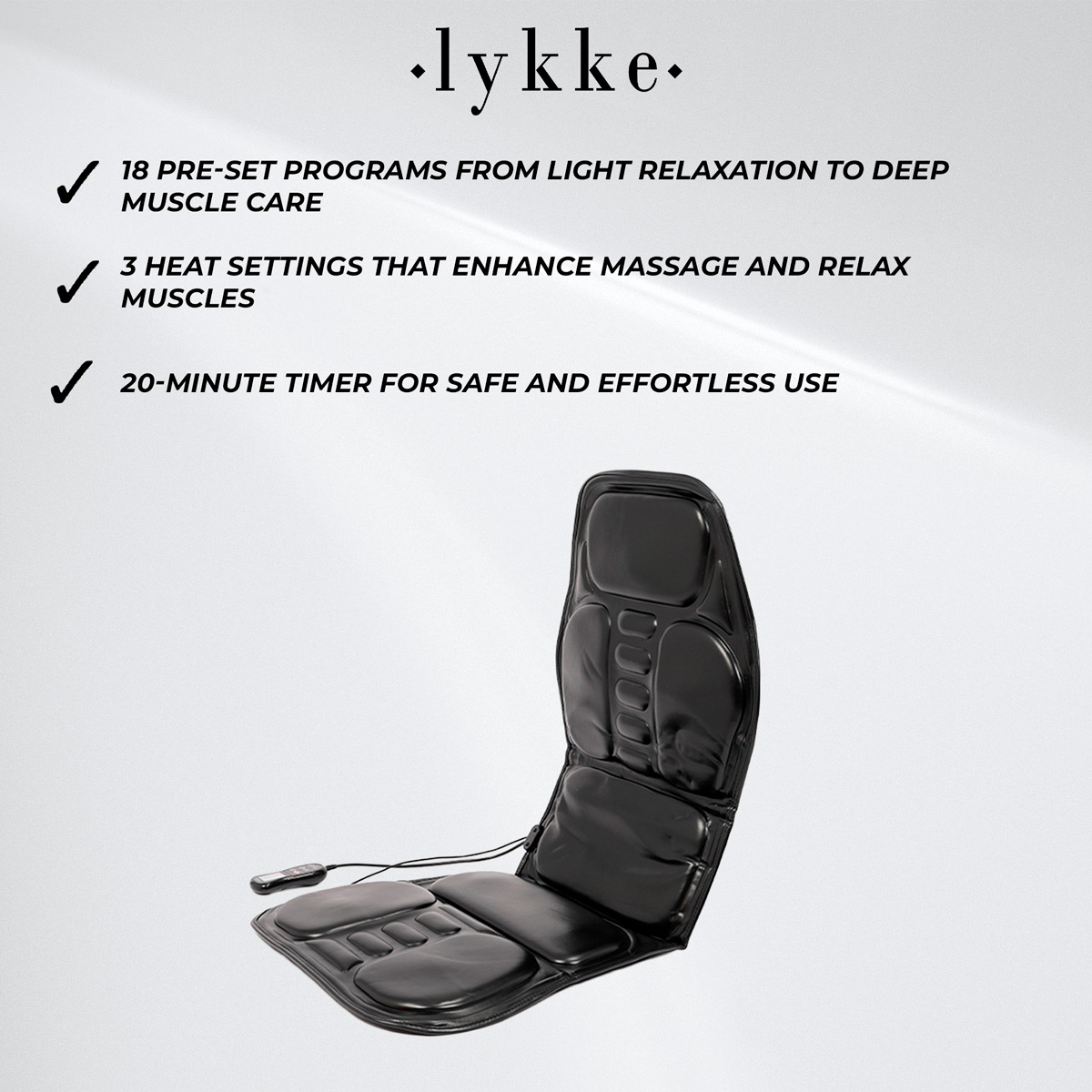Lykke Massage Chair Pad