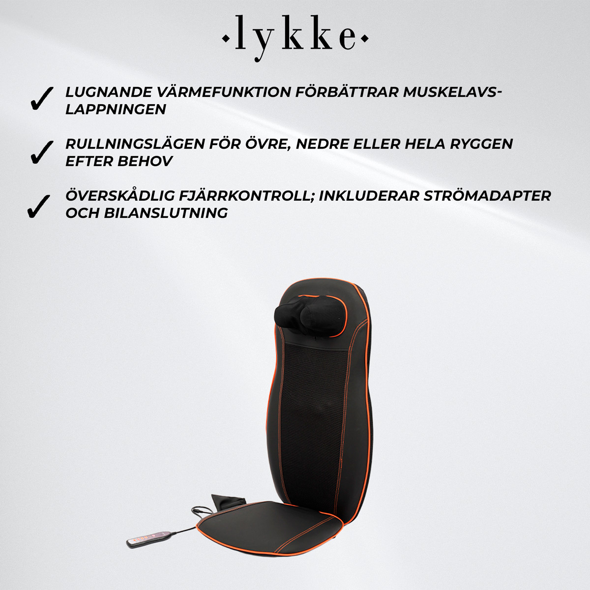 Lykke Massagedyna Shiatsu Premium