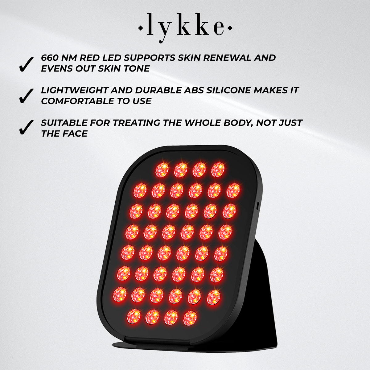 Lykke Red Light Therapy Device Red LED Pro