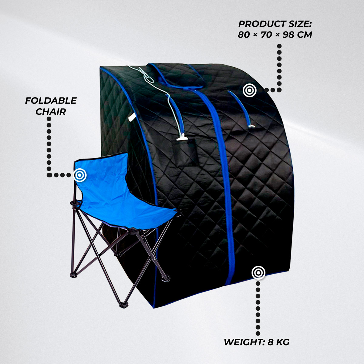 Lykke Portable Infrared Sauna S