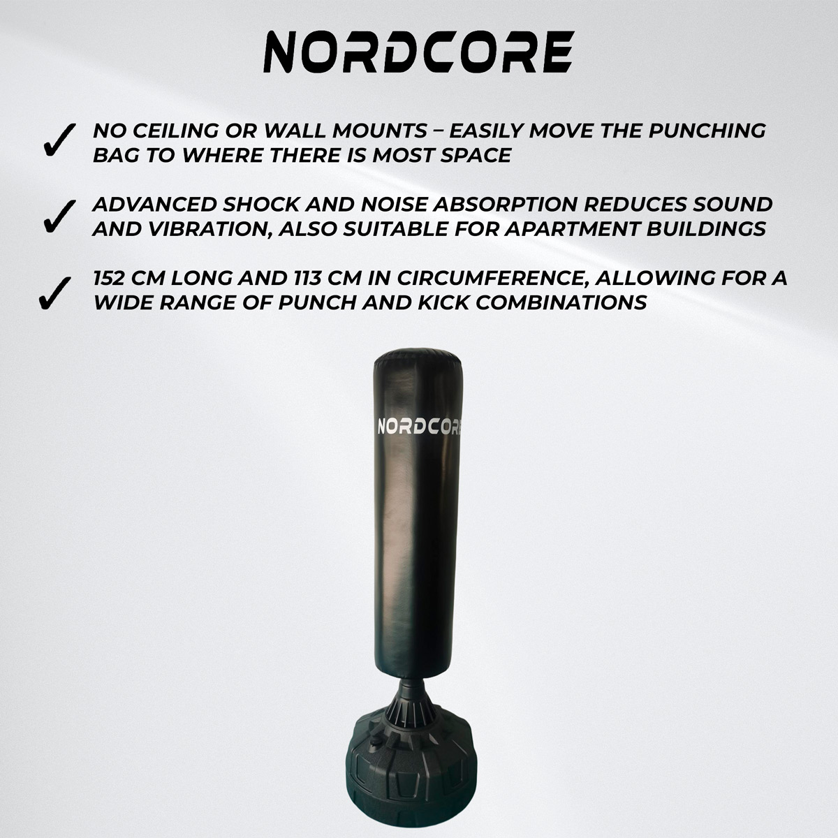 Nordcore Punching Bag Standing XL