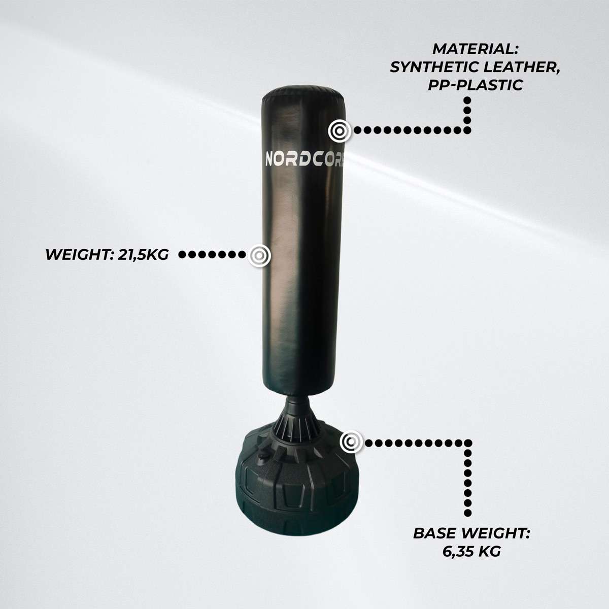 Nordcore Punching Bag Standing XL