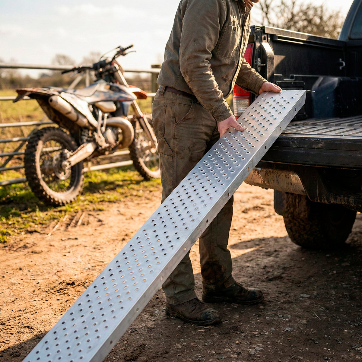 Fornorth Auto Ramp 162x25x6 cm 200kg