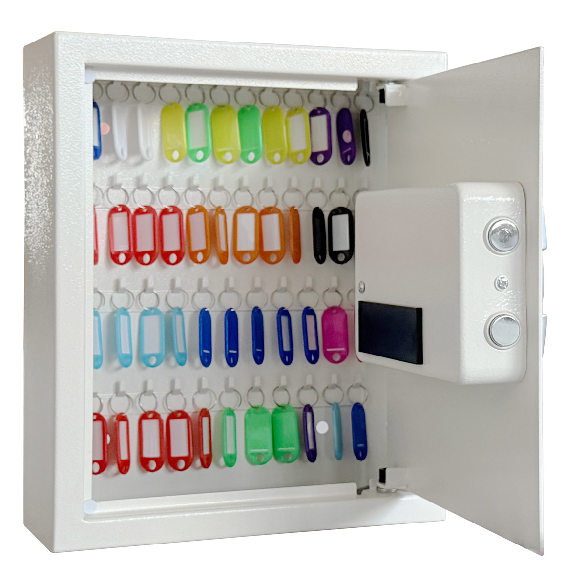 Trekker Combination Lock Box 50, white, digital lock