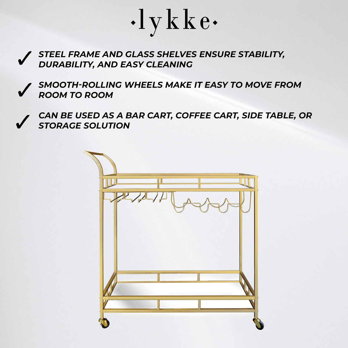 Lykke Drinks Trolley