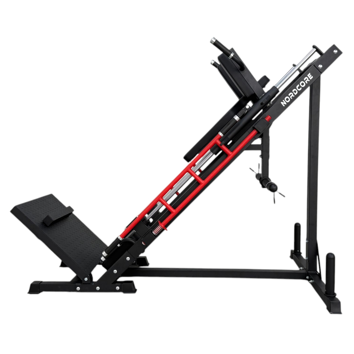 Nordcore 3-IN-1 Hack Squat/Leg Press/Kuitspier Machine