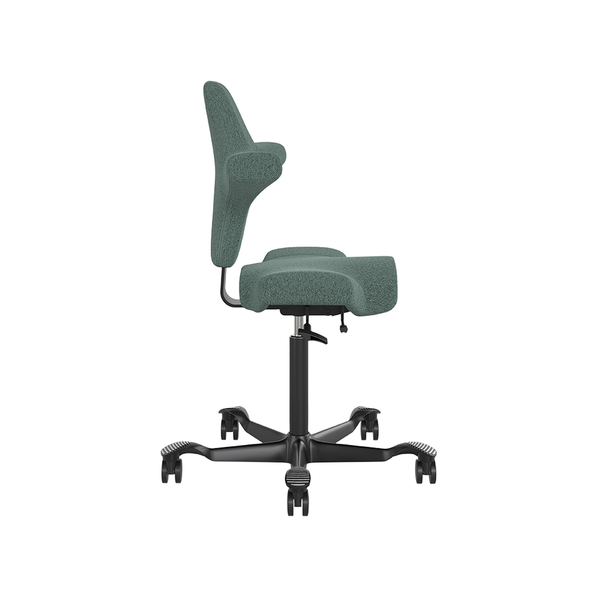 Lykke Ergonomisk Kontorsstol Comfort, Grön