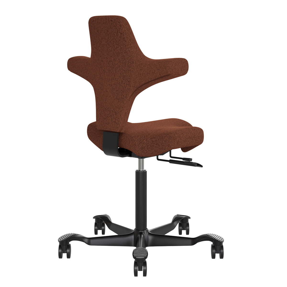Lykke Ergonomisk Kontorsstol Comfort, Orange