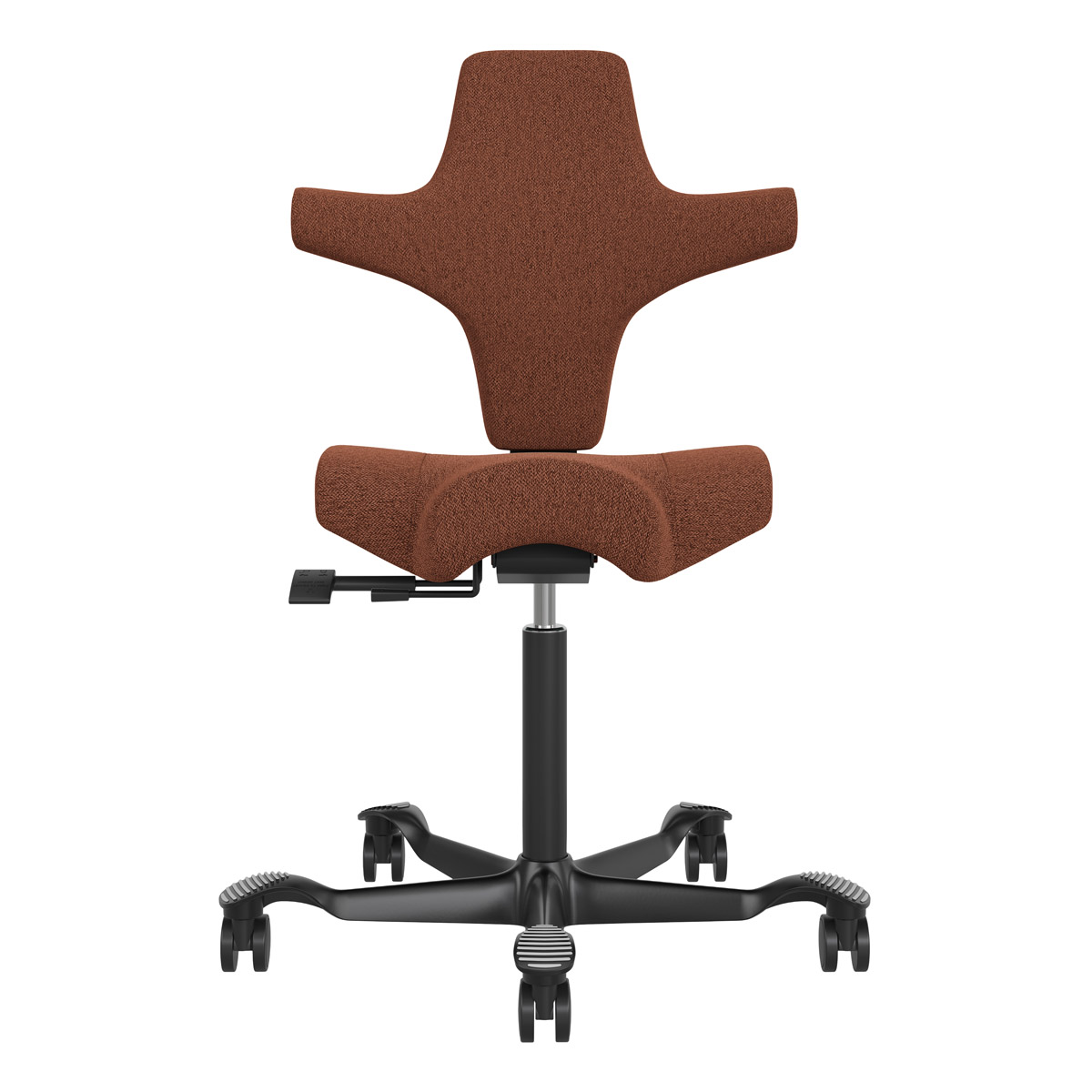 Lykke ergonomisks biroja krēsls Comfort, oranžs