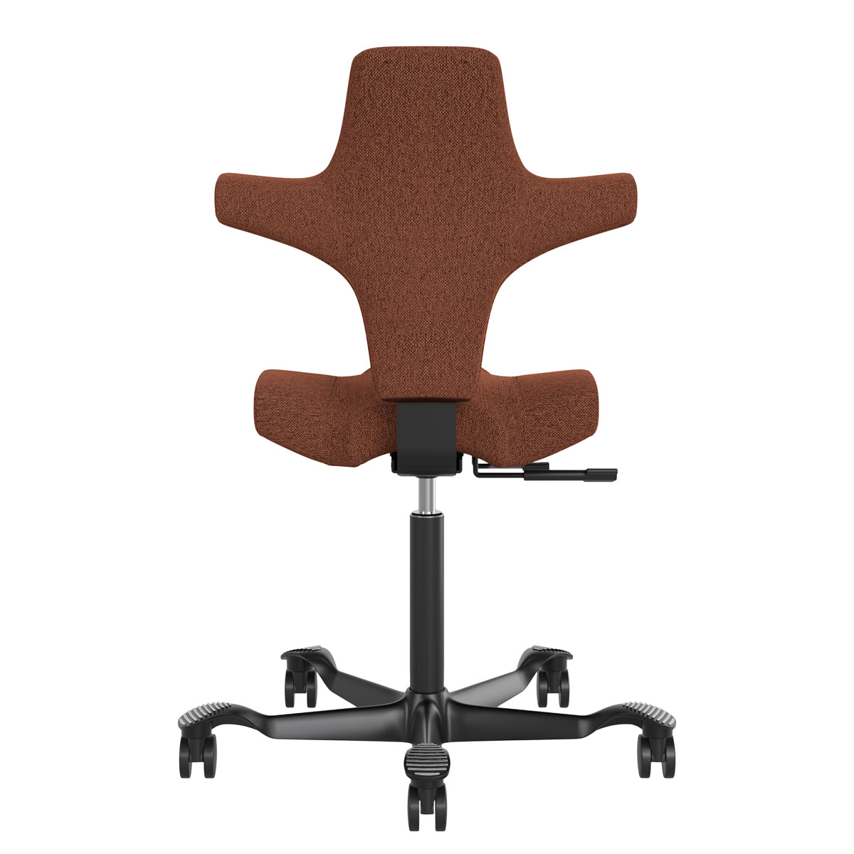 Lykke Ergonomisk Kontorsstol Comfort, Orange