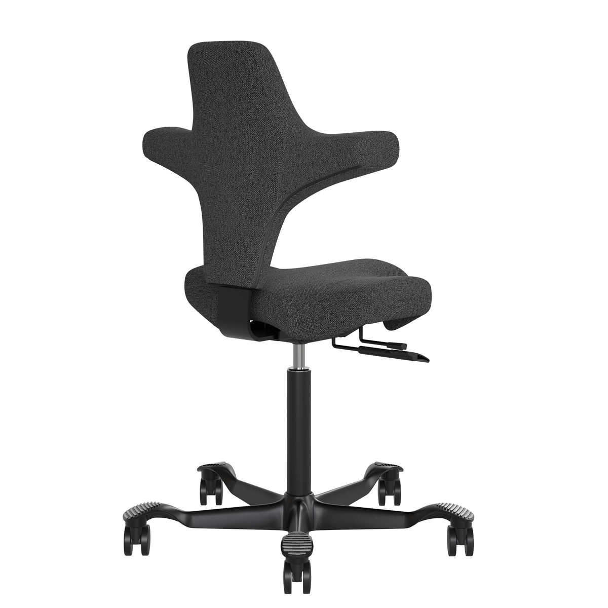 Lykke Ergonomisk Kontorsstol Comfort, Mörkgrå
