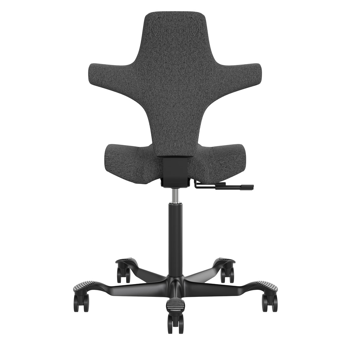 Lykke Ergonomisk Kontorsstol Comfort, Mörkgrå