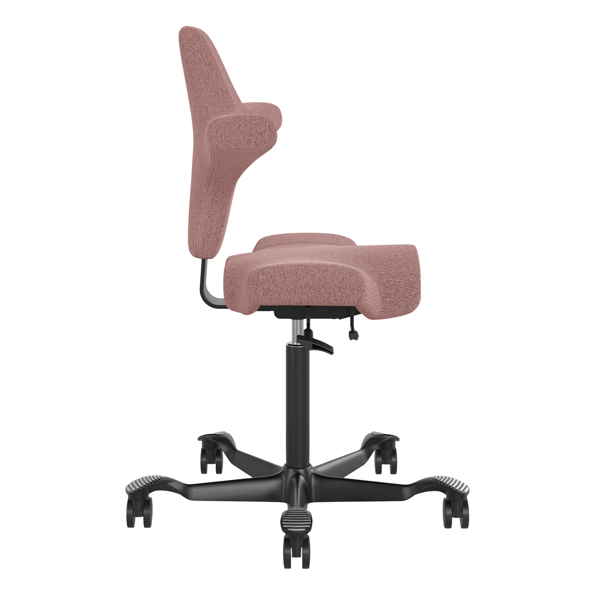 Lykke Ergonomisk Kontorsstol Comfort, Rosa