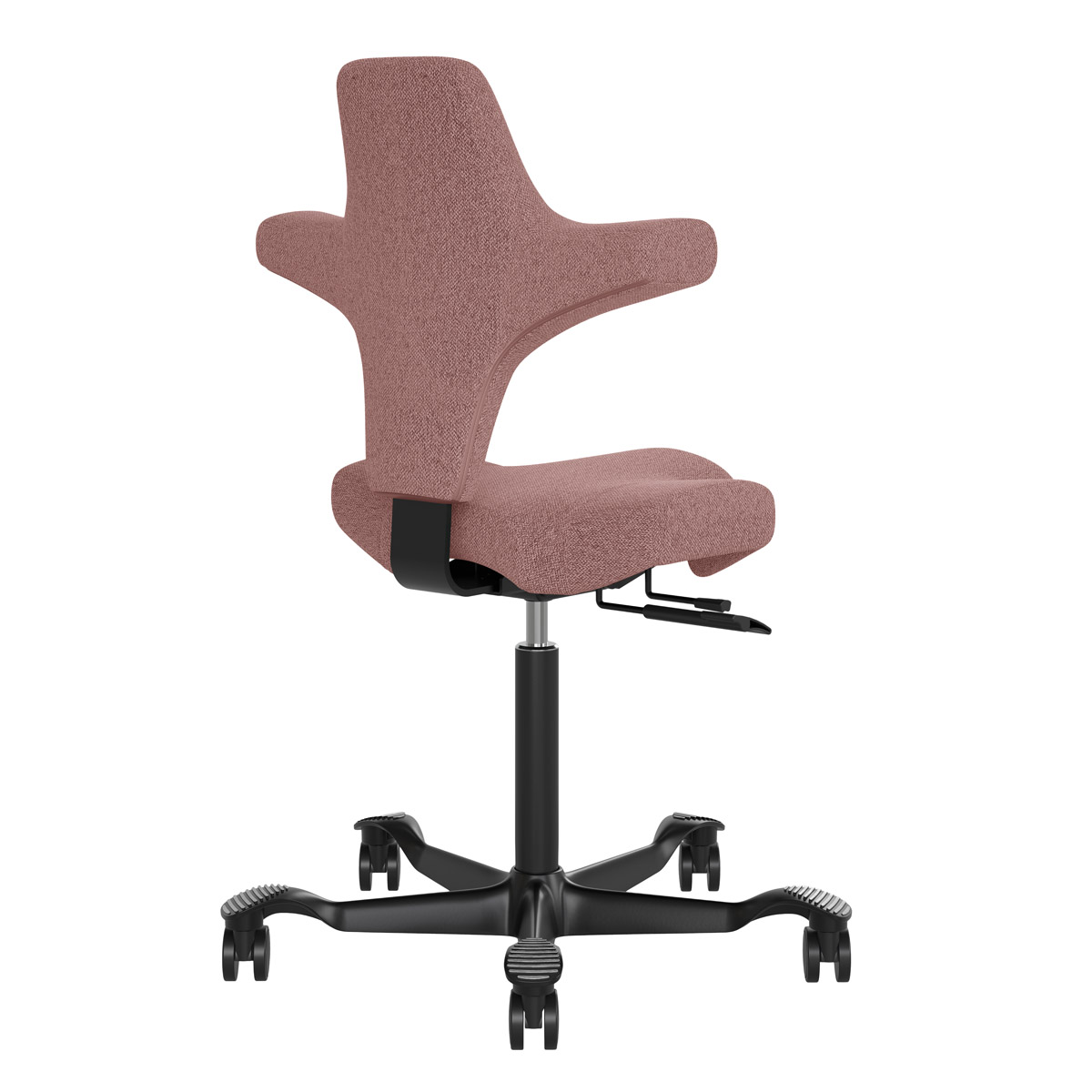 Lykke Ergonomisk Kontorsstol Comfort, Rosa