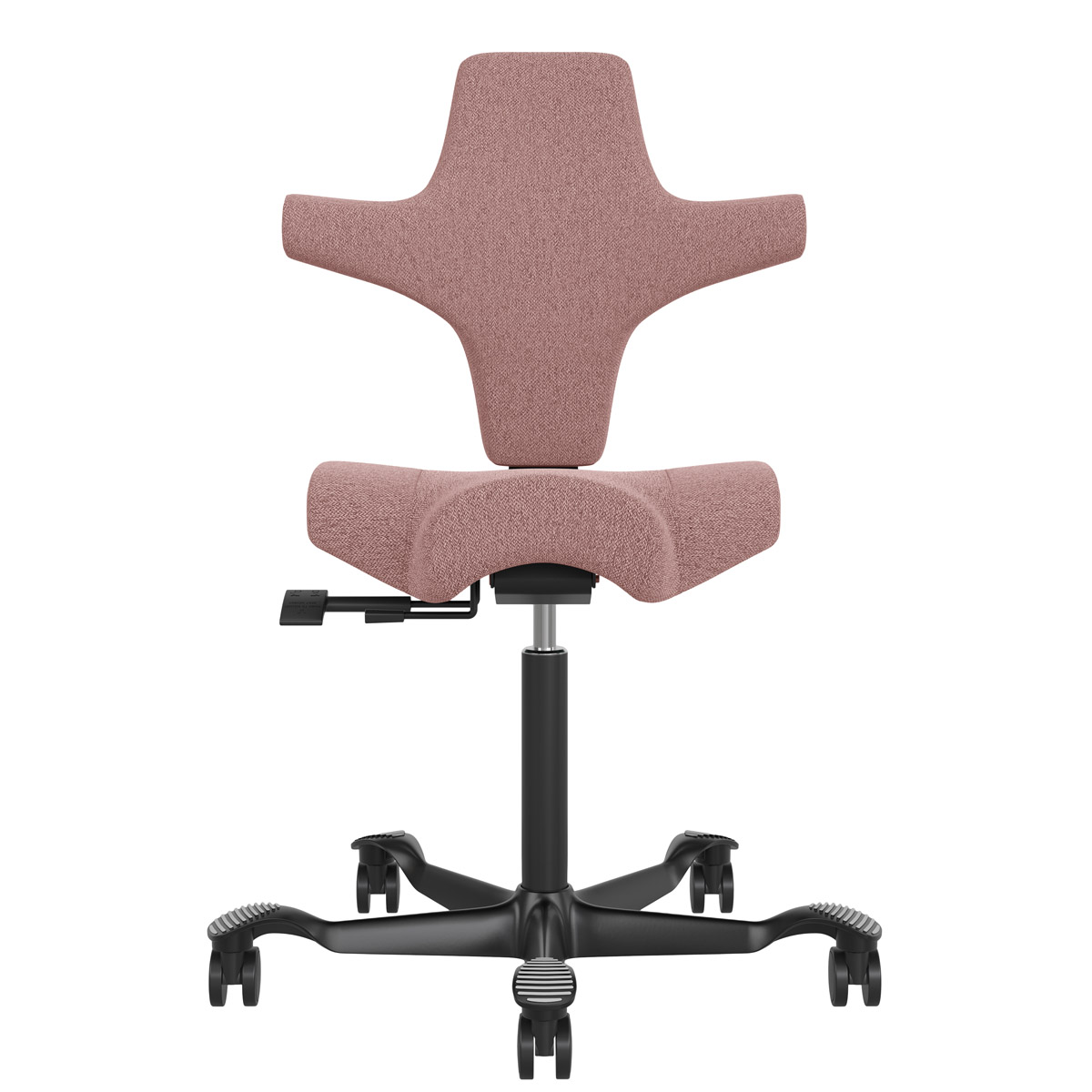 Lykke Ergonomisk Kontorsstol Comfort, Rosa