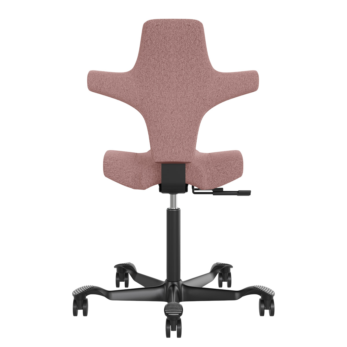 Lykke ergonomisks biroja krēsls Comfort, rozā