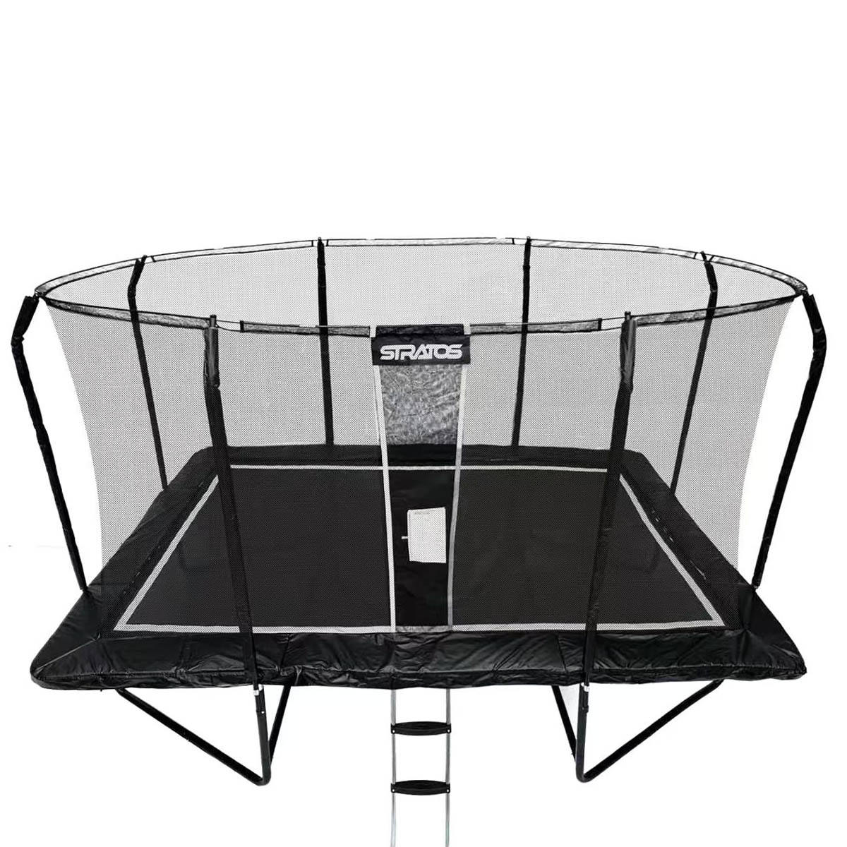 Stratos stačiakampis batutas 277x477 cm Premium Black Line