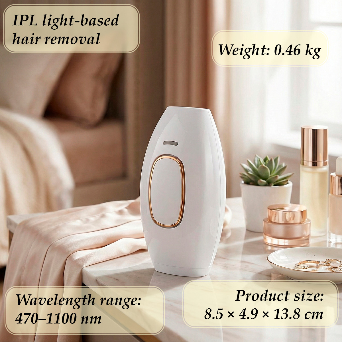 Lykke IPL Hair Removal Device Pro