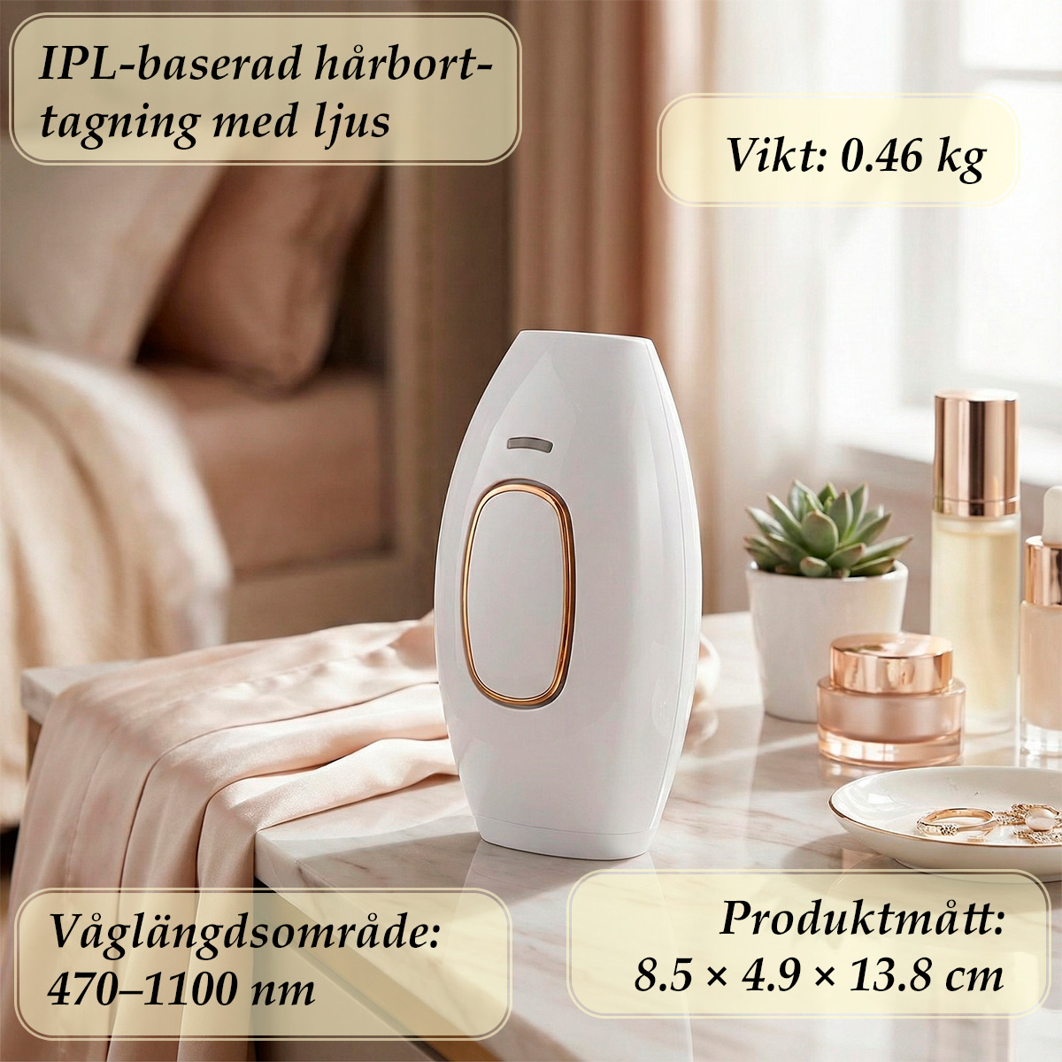 Lykke IPL hårborttagningsapparat Pro
